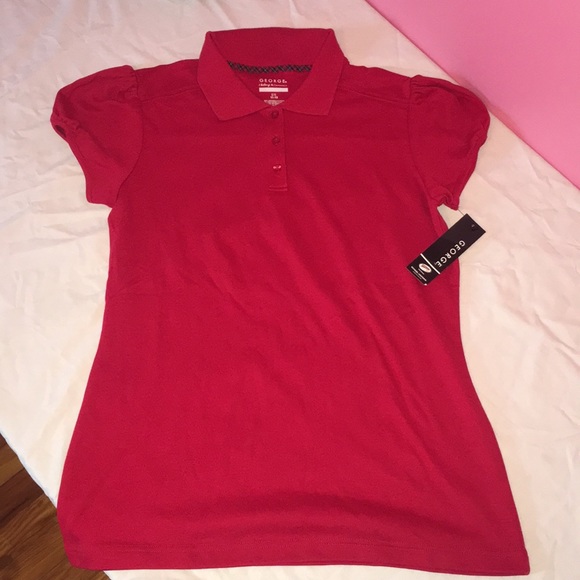 George Girls School Uniforms Short Sleeve Polo Shirt George Girls School Uniforms Short Sleeve Polo Shirt